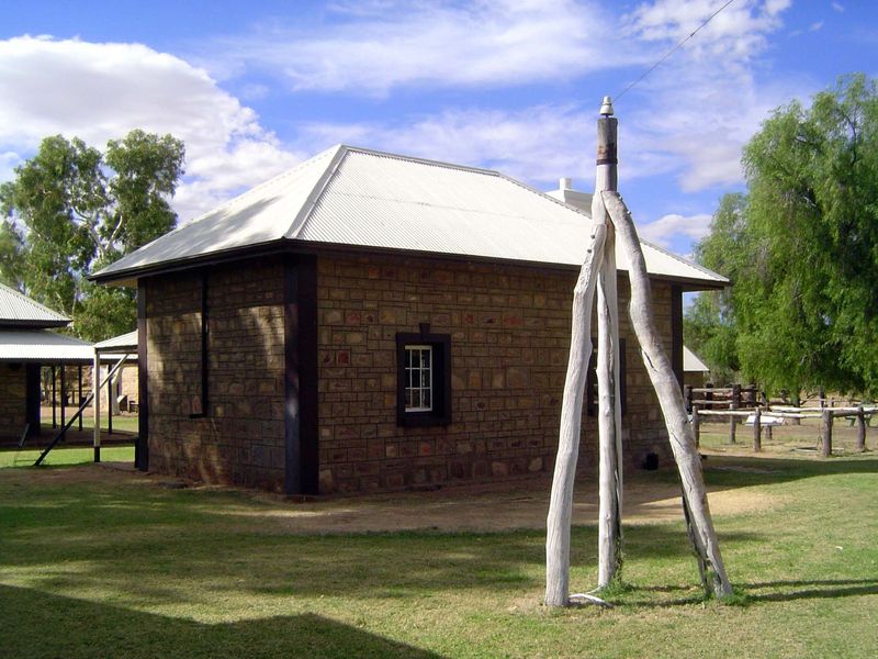 Telegraph poles were a real problem. Here's an early form, soon replaced by steel.